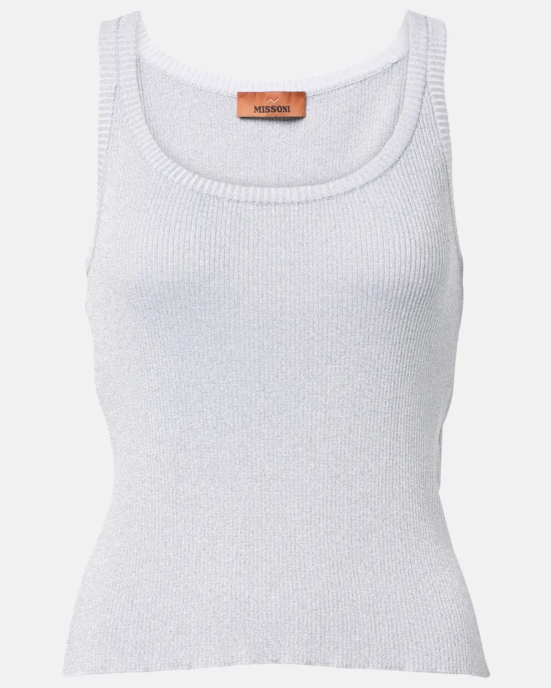 Missoni Top in lamÃ Argento