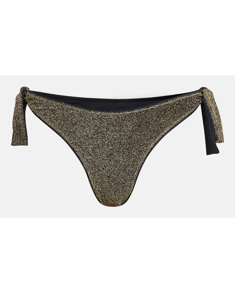 Reina Olga Slip bikini in LurexÂ Oro