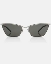 Saint Laurent Occhiali da sole cat-eye SL 637 Argento