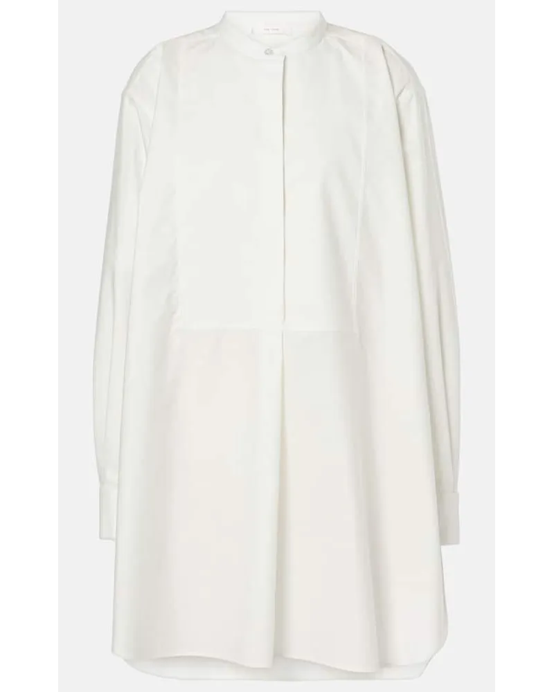 The Row Camicia oversize Hari in cotone Bianco