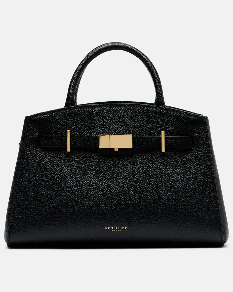 DeMELLIER Borsa a mano Hudson Small in pelle Nero