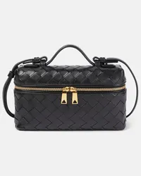 Bottega Veneta Borsa a tracolla Vanity Mini in pelle Nero