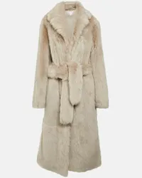 Bottega Veneta Cappotto in shearling Grigio