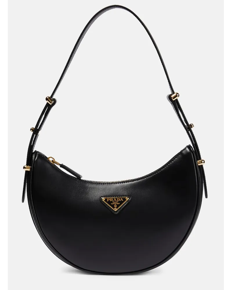 Prada Borsa a spalla ArquÃ© in pelle Nero