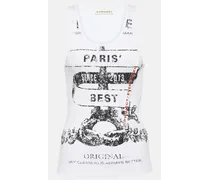 Tank top Evergreen Paris" Best in cotone