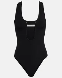 Christopher Esber Body in maglia a coste Nero