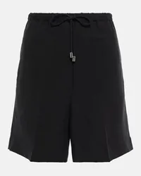 Totême Shorts sartoriali con coulisse Nero