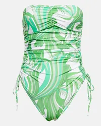 Melissa Odabash Costume intero Sydney a fascia Verde