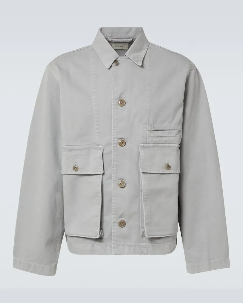 Christophe Lemaire Giacca di jeans Grigio