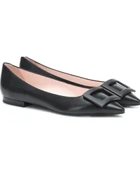 Roger Vivier Ballerine Gommettine Ball in pelle Nero