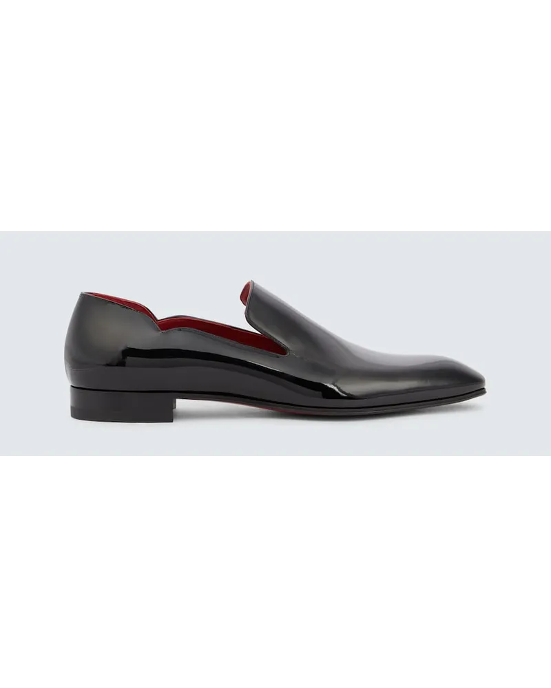 Christian Louboutin Mocassini Dandy Chick in pelle Nero