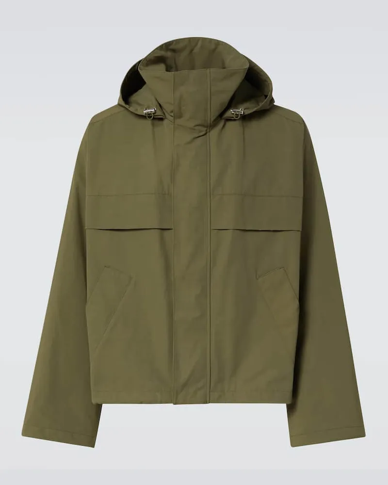 Bottega Veneta Giacca blouson in tessuto tecnico Verde