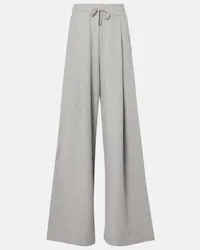 Dries van Noten Pantaloni sportivi a gamba larga Grigio