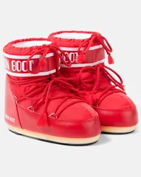 Moon Boot Stivali doposcì Icon Low Rosso