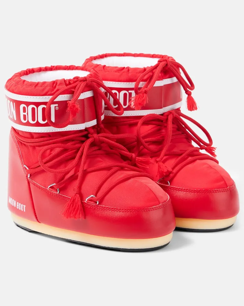 Moon Boot Stivali da neve Icon Low Rosso