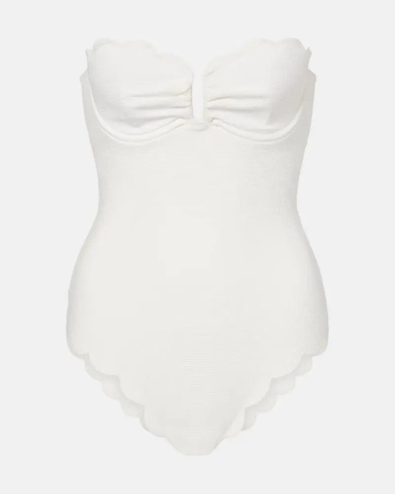 Marysia Costume da bagno Lisbon Maillot Bianco
