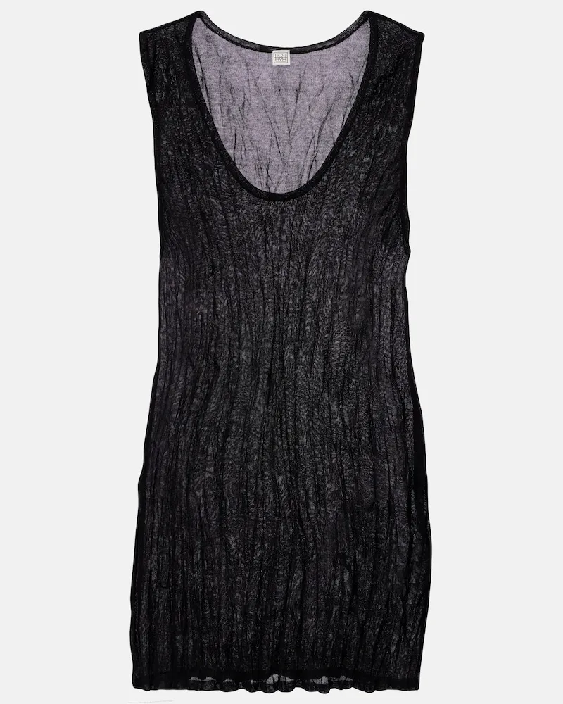 Totême Top in maglia Nero