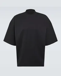 Jil Sander T-shirt in jersey di cotone Nero