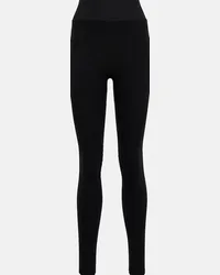 FUSALP Leggings Livia a vita alta Nero