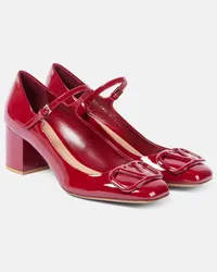 Valentino Garavani Pumps VLogo Signature in vernice Rosso