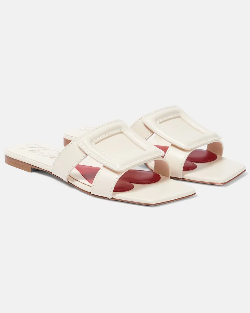 Roger Vivier Sandali Buckle in pelle Beige