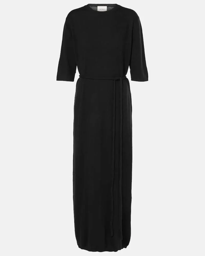 Lisa Yang Abito lungo Tilde in cashmere Nero