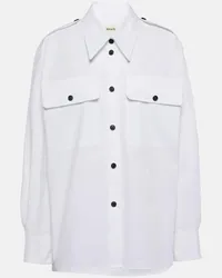 KHAITE Camicia Missa in cotone Bianco