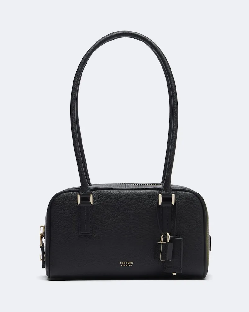 Tom Ford Borsa a spalla Strain Mini in pelle Nero