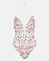 Missoni Costume intero con cut-out Multicolore