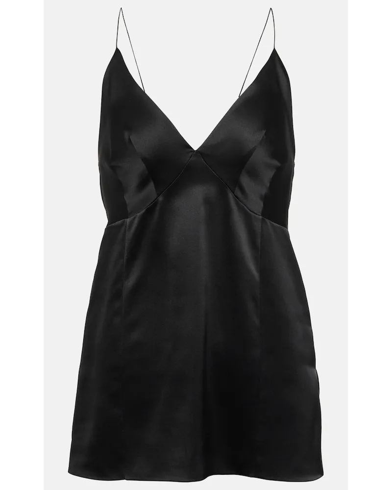 KHAITE Camisole Grisella in seta Nero