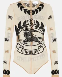 Burberry Body Eloise con stampa Beige