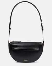 Burberry Borsa a spalla Olympia Mini in pelle Nero