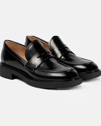 Gianvito Rossi Mocassini Harris in pelle Nero