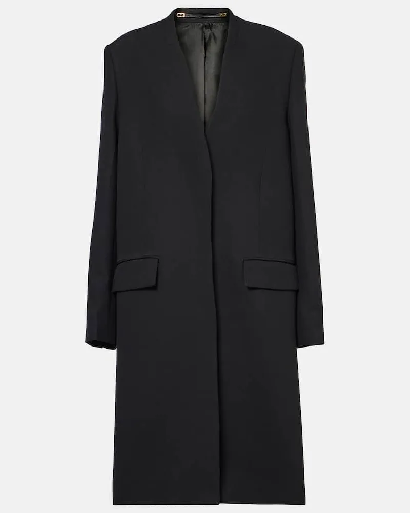 Totême Cappotto monopetto Deep Nero