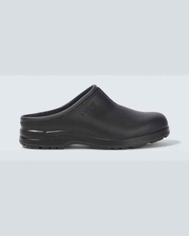 Comme des Garçons Comme des GarÃ§ons Homme Mules in pelle Nero