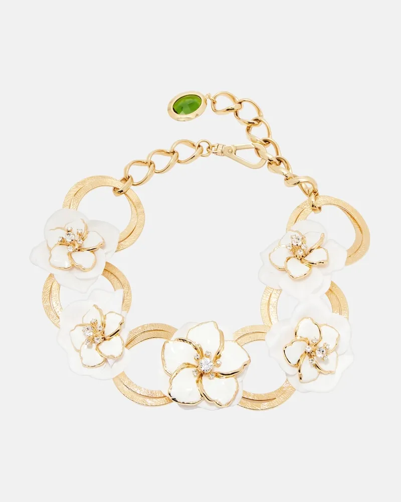 Dolce & Gabbana Collana con cristalli Oro