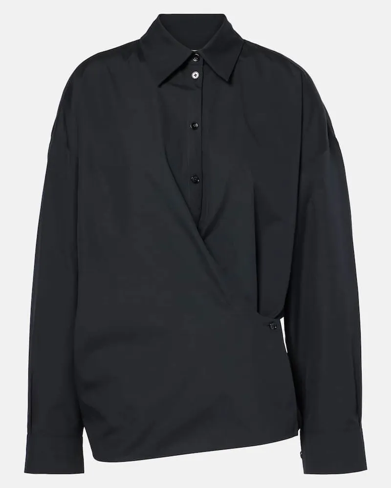 Christophe Lemaire Camicia in cotone Blu