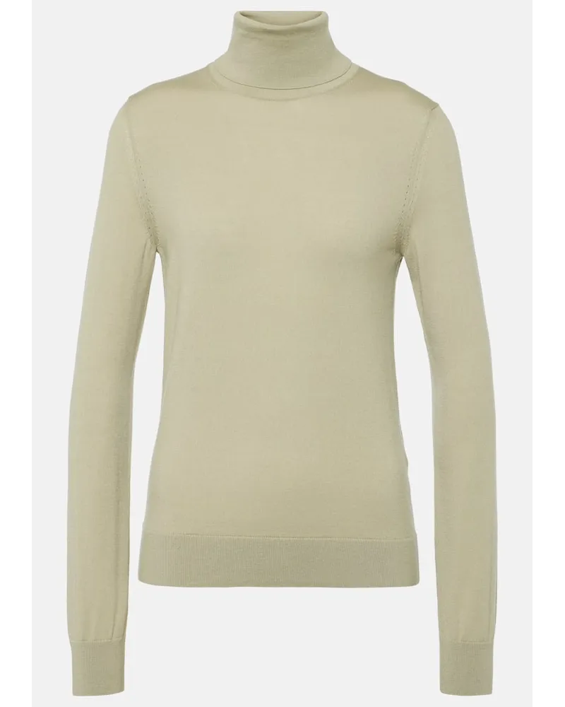 Loro Piana Dolcevita in cashmere Verde