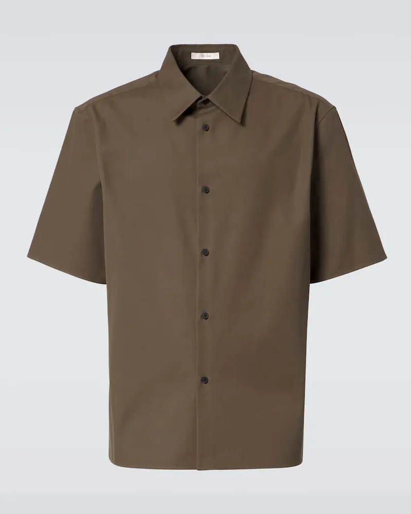 The Row Camicia Patrick in cotone Verde