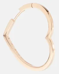 Repossi Orecchino singolo Antifer Heart Large in oro rosa 18kt Rosa