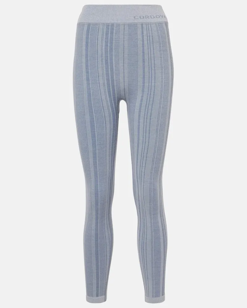 CORDOVA Leggings Sol in maglia a coste Blu