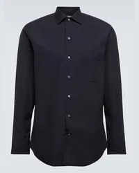 Loro Piana Camicia in cotone Nero