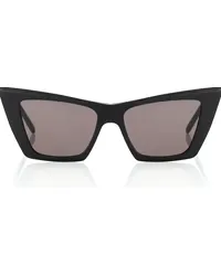 Saint Laurent Occhiali da sole cat-eye SL 372 Nero