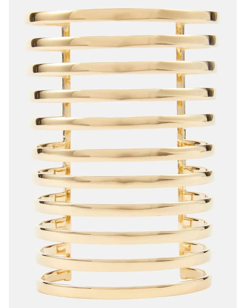 Amina Muaddi Bracciale Angelica Oro