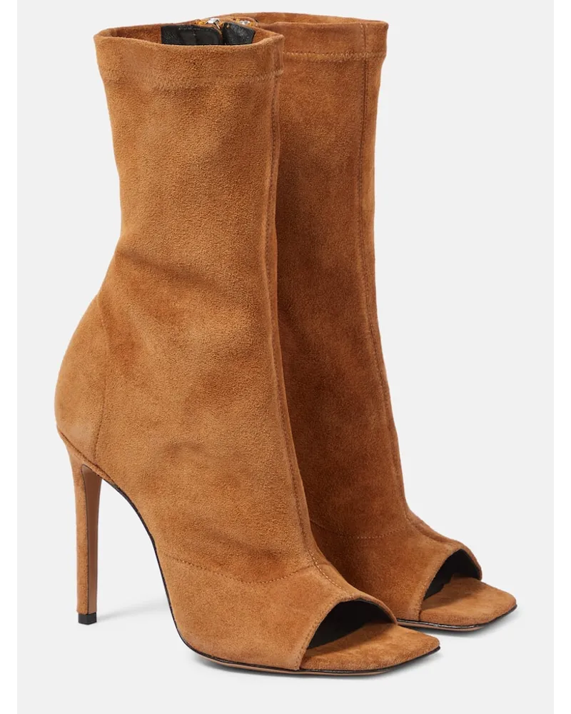 Paris Texas Stivaletti Amanda in suede Marrone
