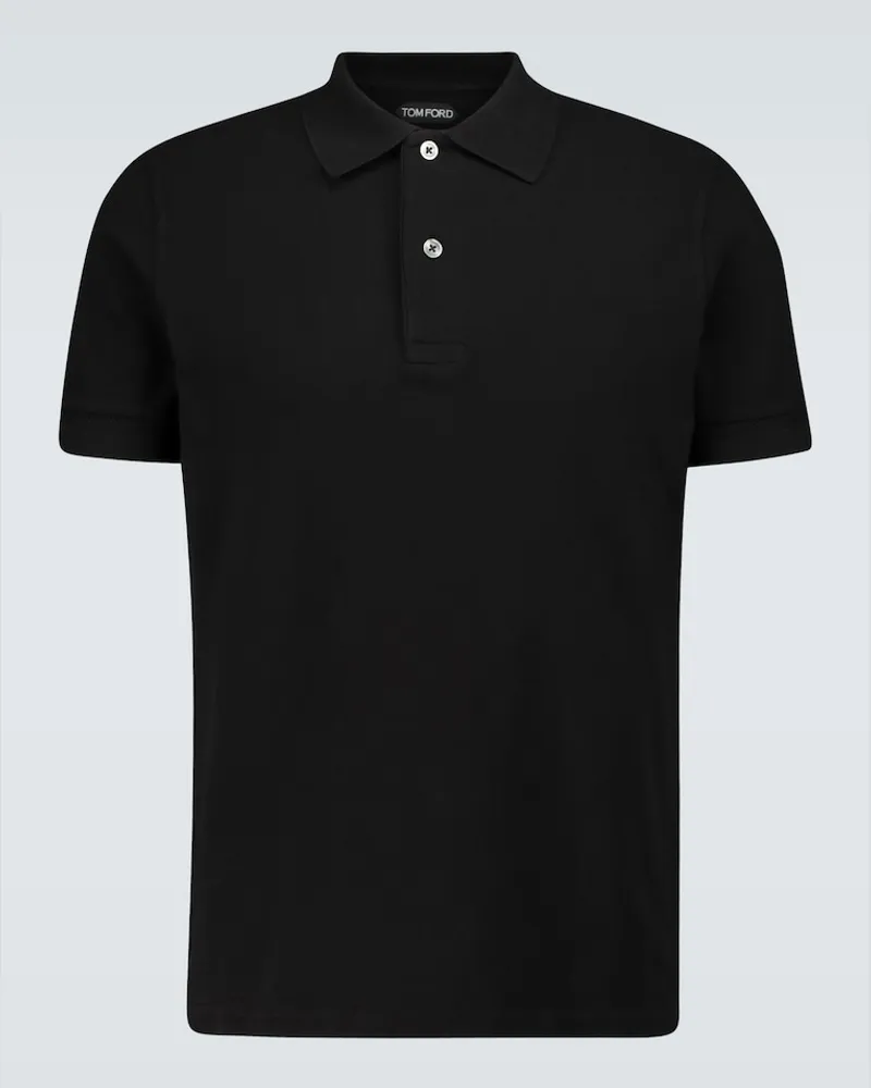 Tom Ford Polo in cotone Nero
