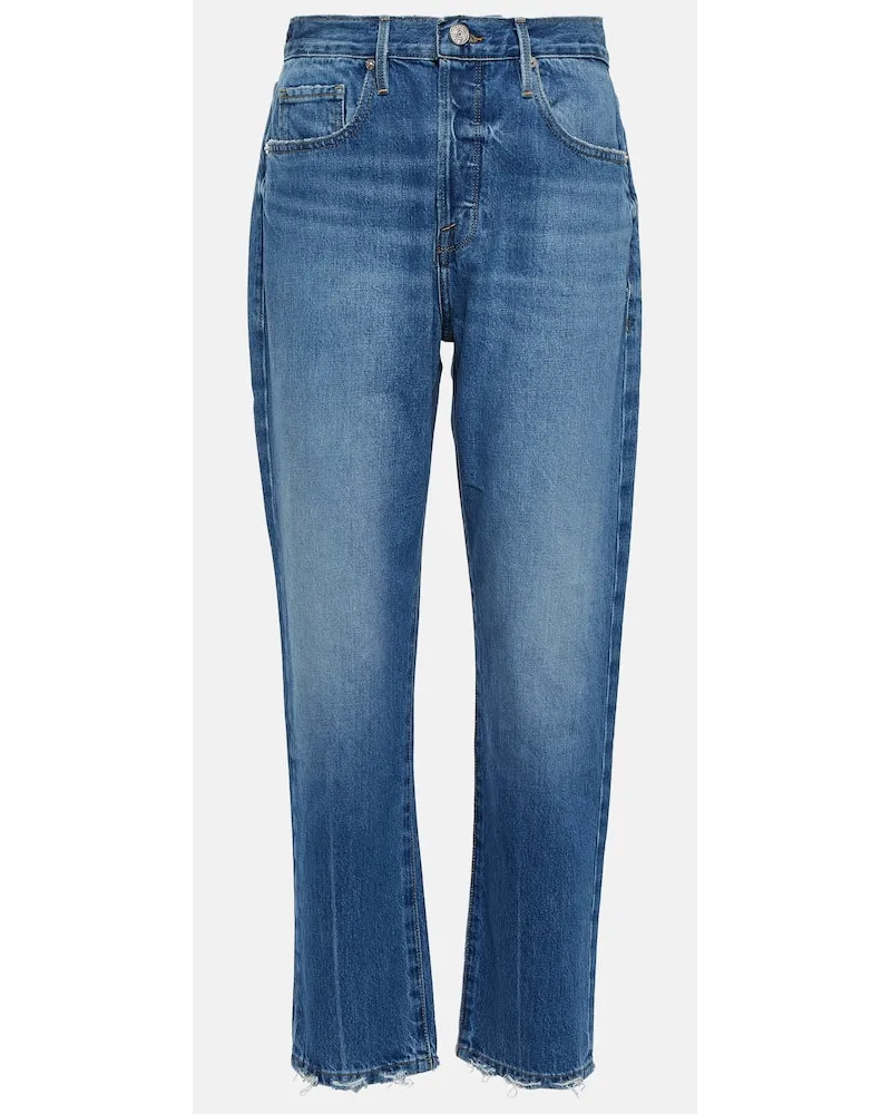 Frame Denim Jeans Le Original a vita alta Blu