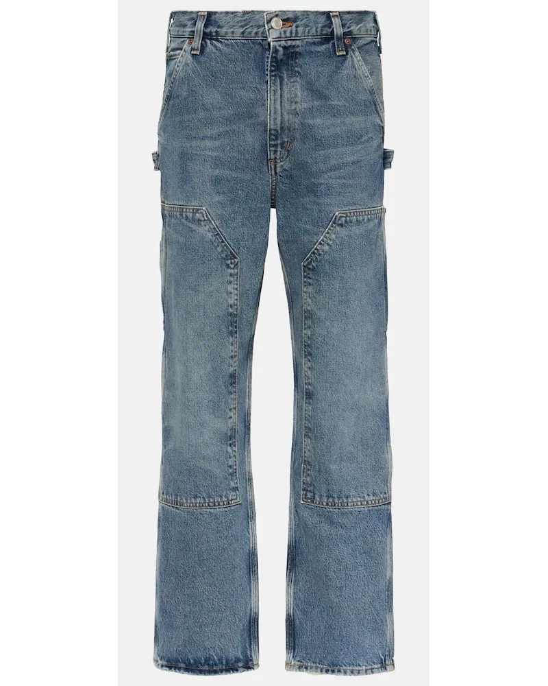 AGOLDE Jeans regular Rami a vita media Blu