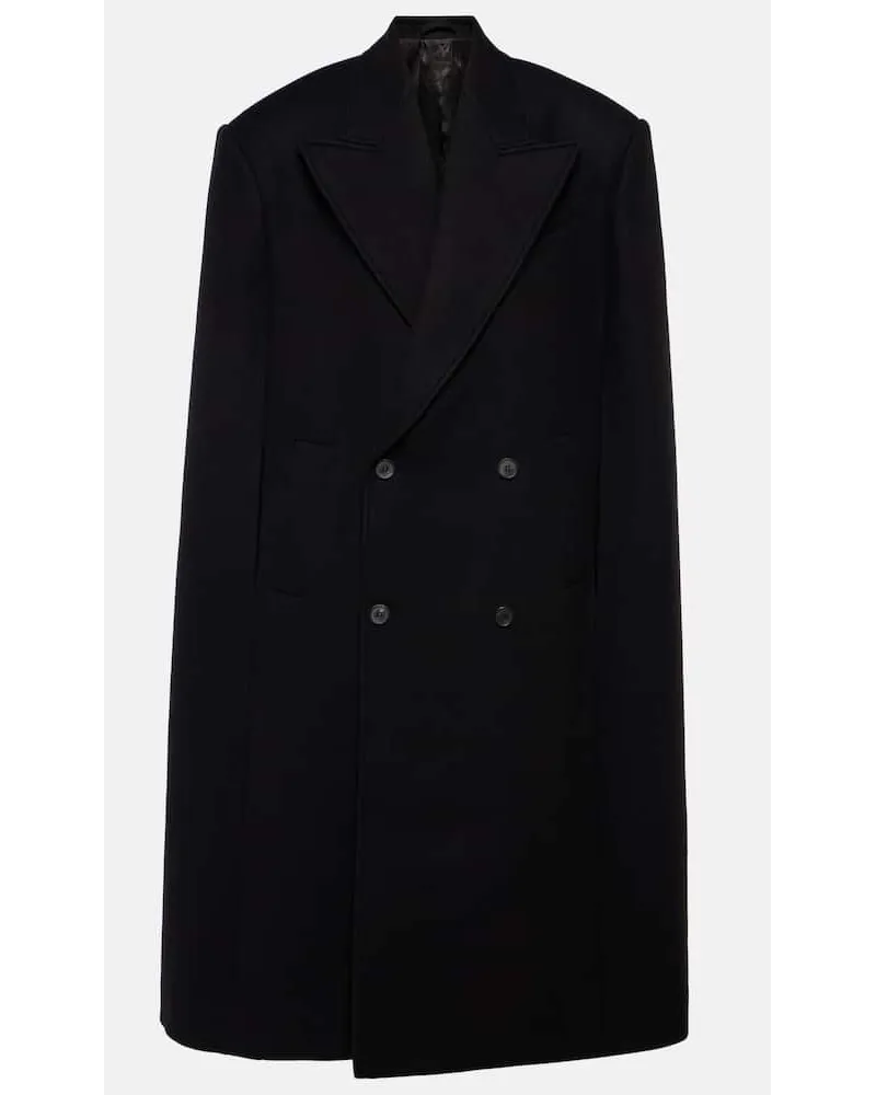 WARDROBE.NYC Mantella doppiopetto in lana vergine Nero