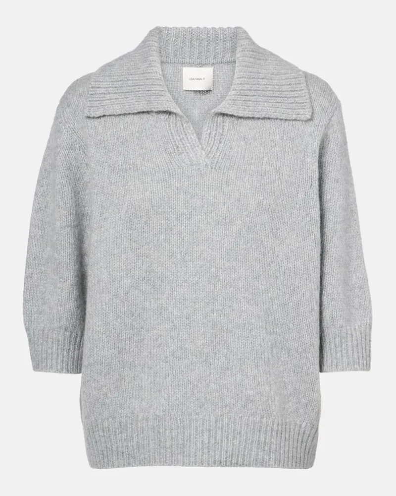 Lisa Yang Polo Lailai in cashmere e seta Grigio